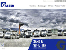 Tablet Screenshot of gassertiefbau.com